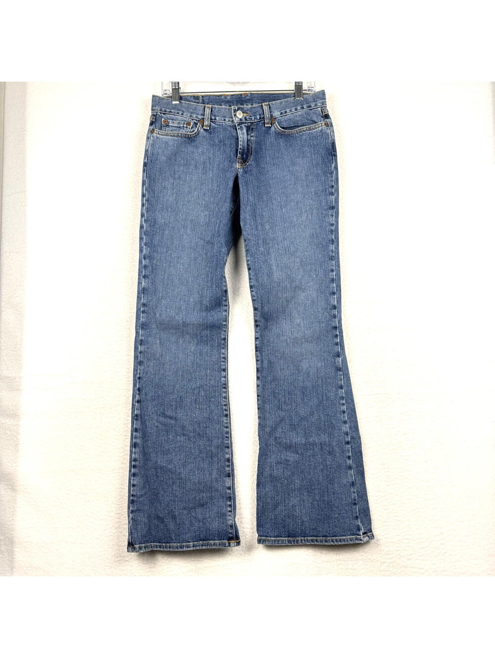 Vintage Lucky Brand Womens 6 Regular 28x30 Mid Rise Flare Jeans Y2K Boot Cut USA